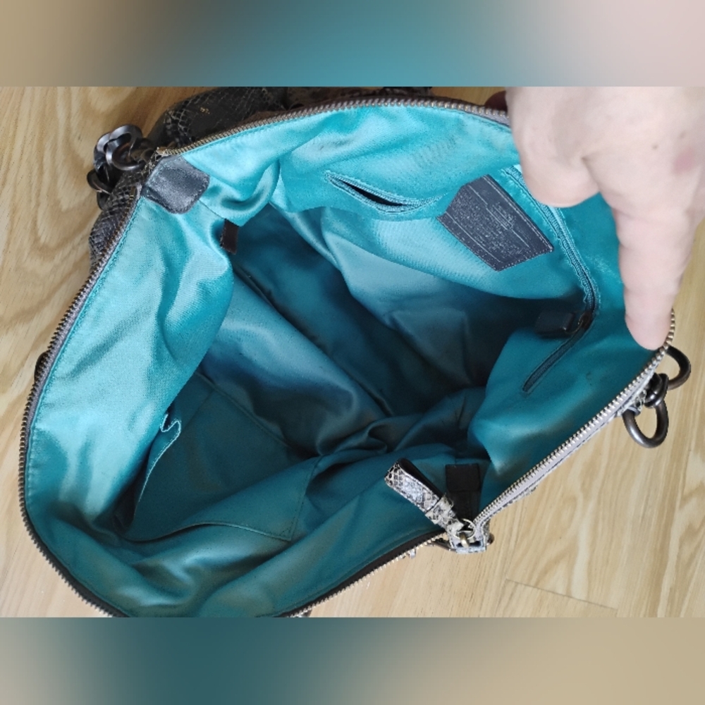 Coach Limited Edition Python Sophia Shoulder Bag - Picture 12 of 13